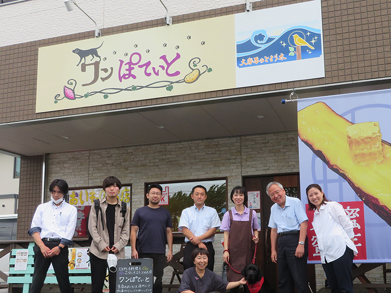 東海共にはたらくＰＪ　15分から働けるカフェ　「ワンぽてぃと」見学